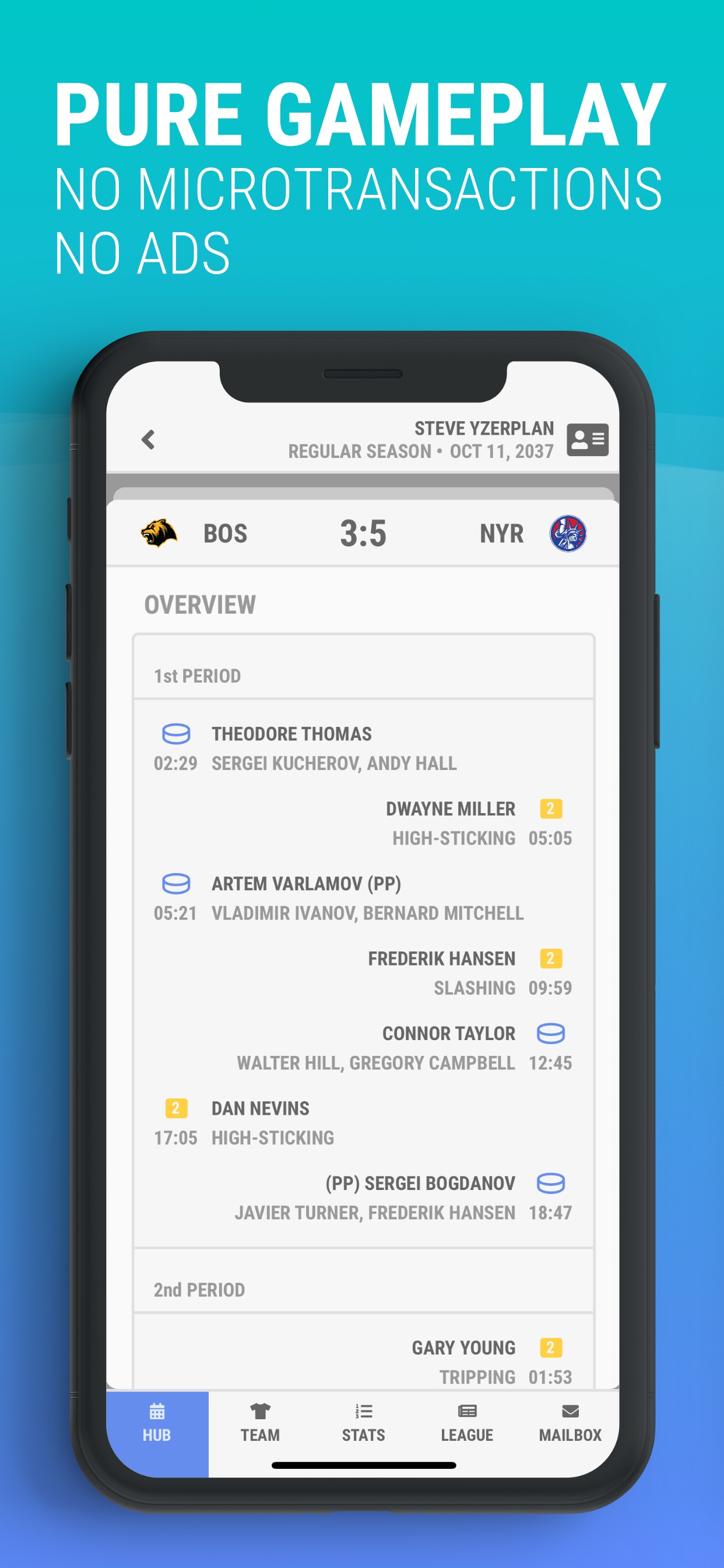 Puck Drop screen 3