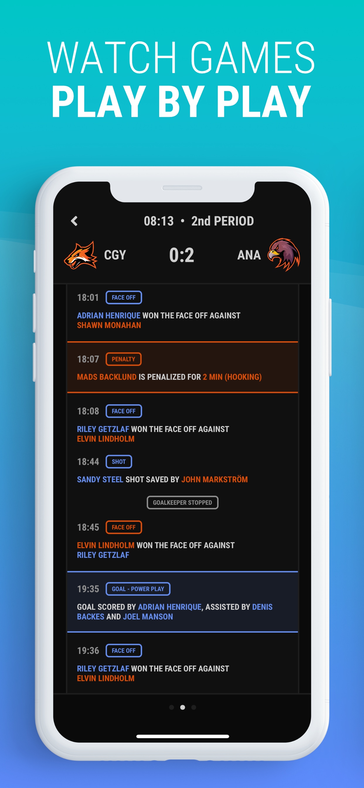 Puck Drop screen 4